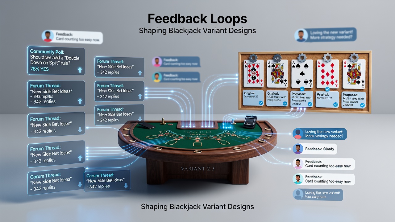 Analyse von Blackjack-Varianten basierend auf Community-Feedback in digitalen Räumen