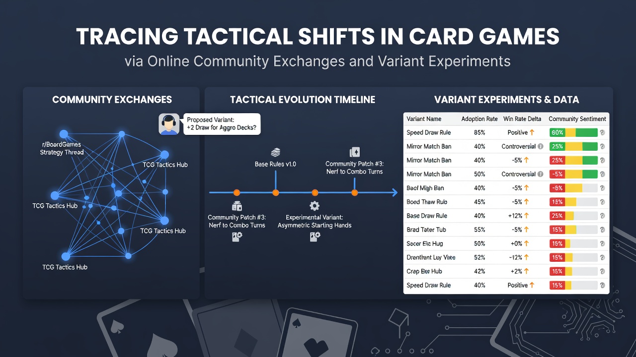 Experimentelle Varianten in Kartenspielen und Community-Analysen