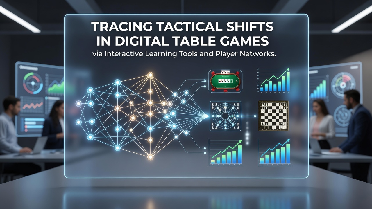 Visualisierung von interaktiven Lernwerkzeugen und Spielernetzwerken in digitalen Tischspielen